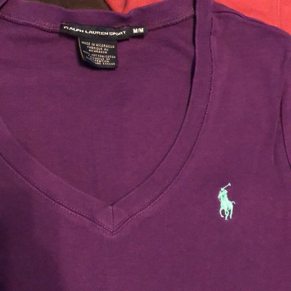 Four Ralph Lauren Sport tees. - Picture 3 of 5
